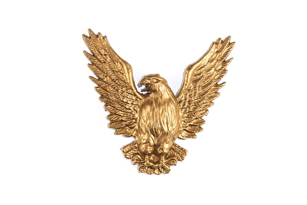 goldenes Adler-Emblem