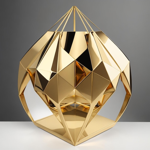 Goldenes Ornament-Design