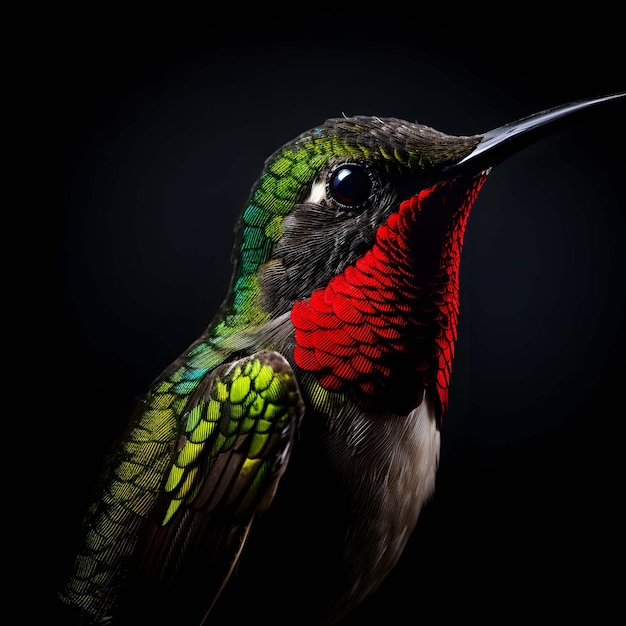 Goldenheaded Quetzal Pharomachrus auriceps Magnífico pássaro verde e vermelho sagrado Detalhe do retrato