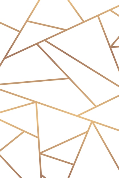Goldes geometrisches Dreieckmuster png-Hintergrund