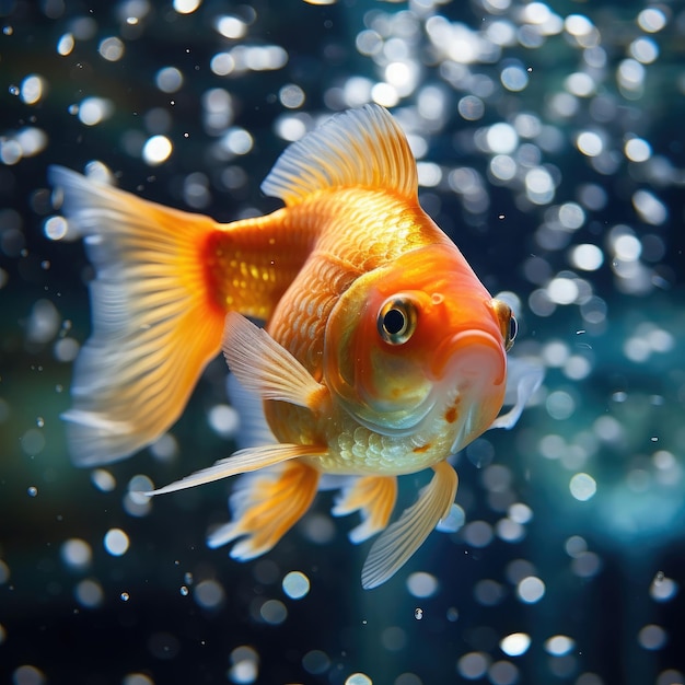 Goldfische im Aquarium