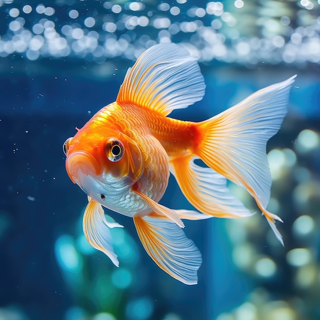 Goldfische im Aquarium