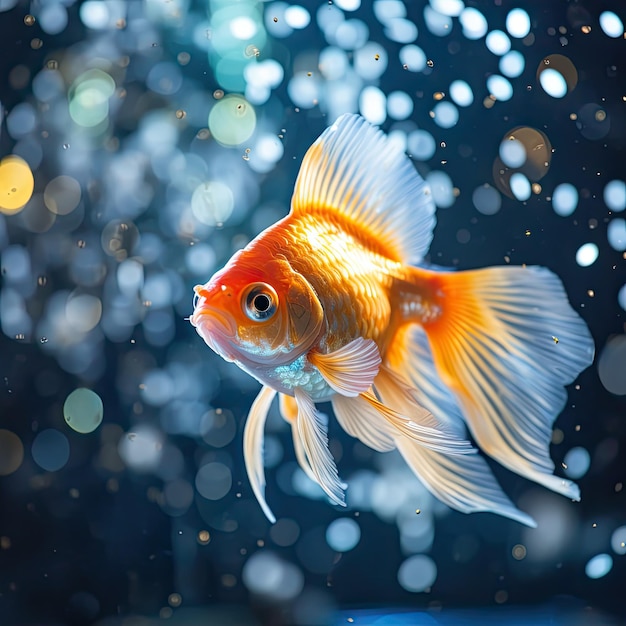 Goldfische im Aquarium