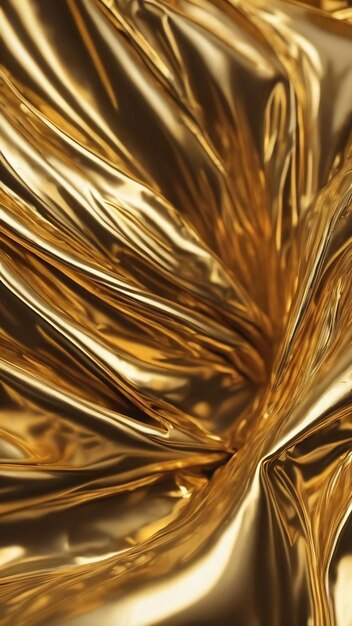Goldfolie-Hintergrund mit goldener Textur