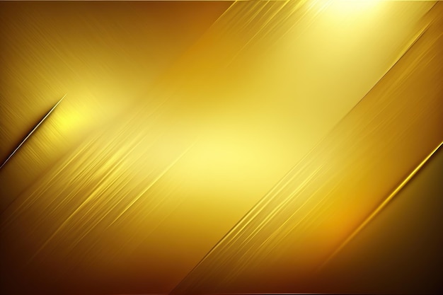 Goldfolie-Hintergrund mit Lichtreflexionen Goldtextur-Generativillustration