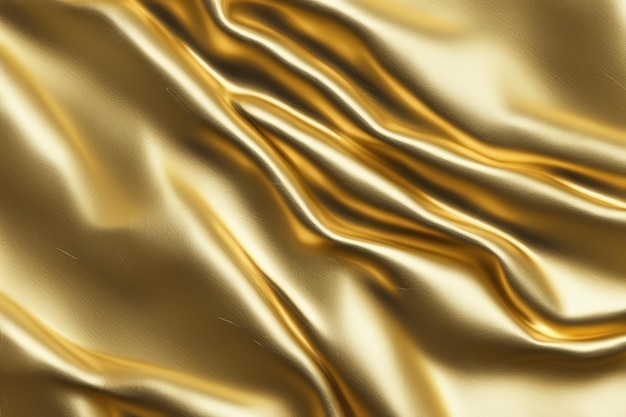 Goldfolie mit metallischer Textur Hintergrund