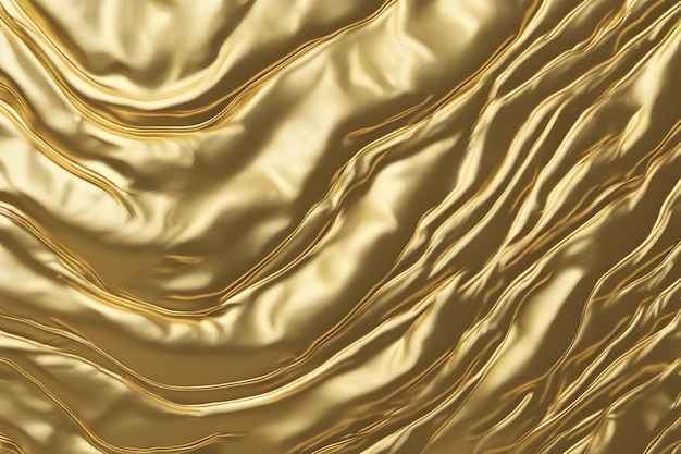 Goldfolie mit metallischer Textur Hintergrund
