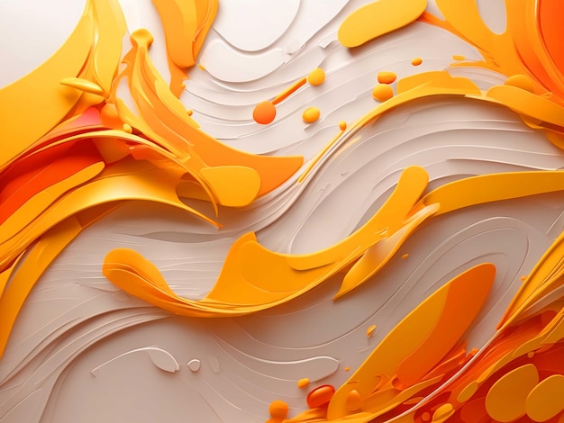 Goldgelber und orangefarbener bunter moderner Hintergrund HD-Download