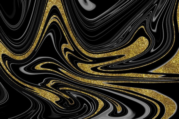Goldmarmor abstrakter Hintergrund