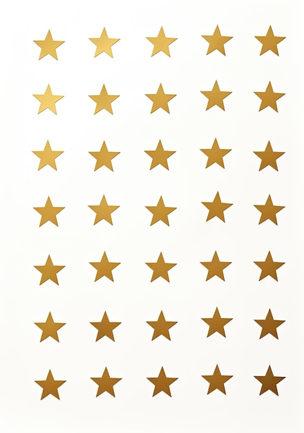 Goldsterne-Sticker