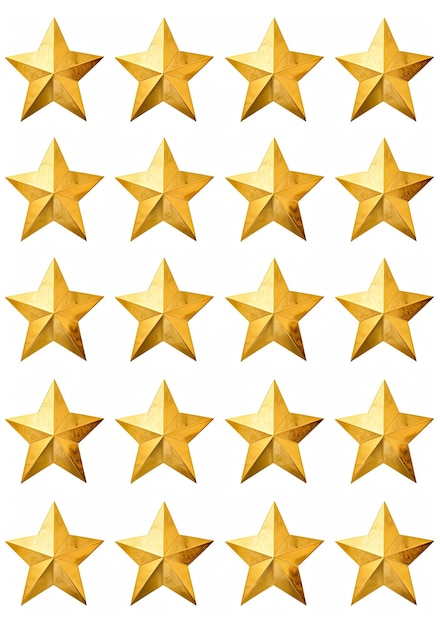Goldsterne-Sticker