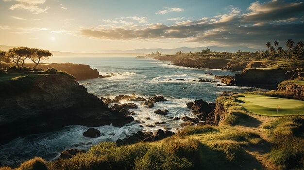 Golf-Fairway in Hawaii