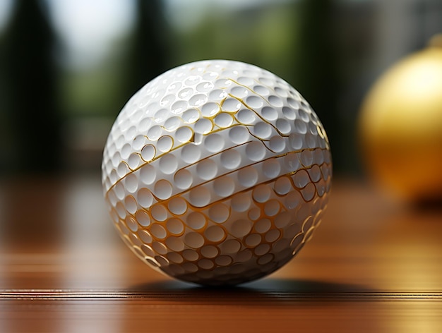 Golfball mit Präzisionsantrieb