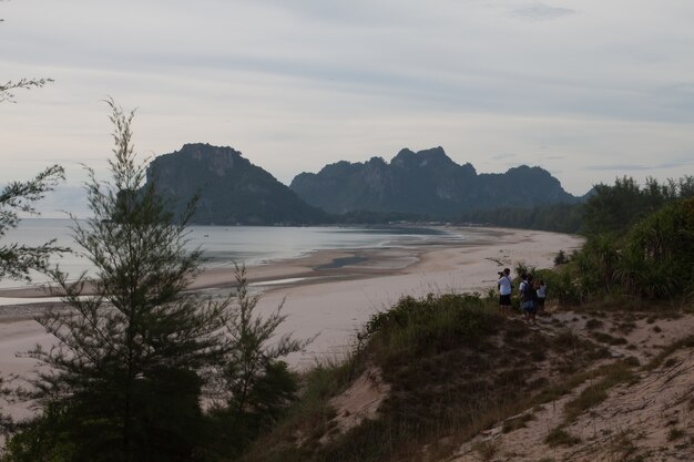 Golfo da Tailândia, no sul.