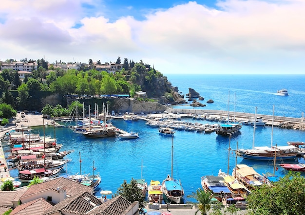 El golfo mediterráneo en Turquía