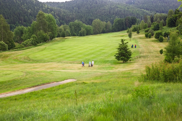 Golfplatz auf dem Land.