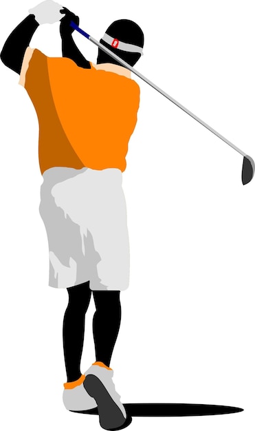 Foto golfspieler