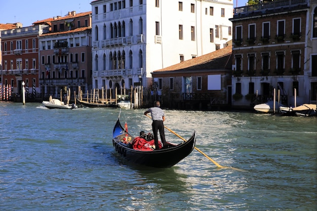 Gôndola em Veneza, Itália
