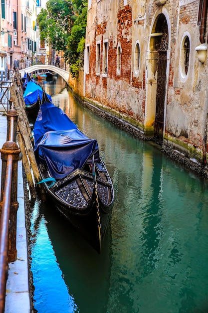 Góndola en Venecia, Italia