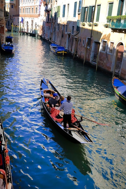 Góndola en Venecia, Italia