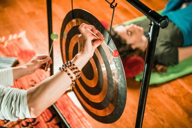 Gong in der Klangtherapie