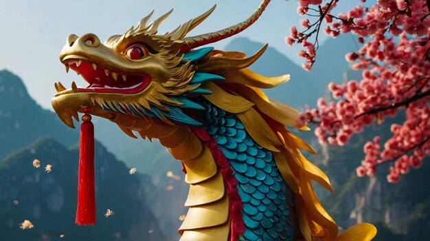 Foto gong xi fa cai año del dragón de madera