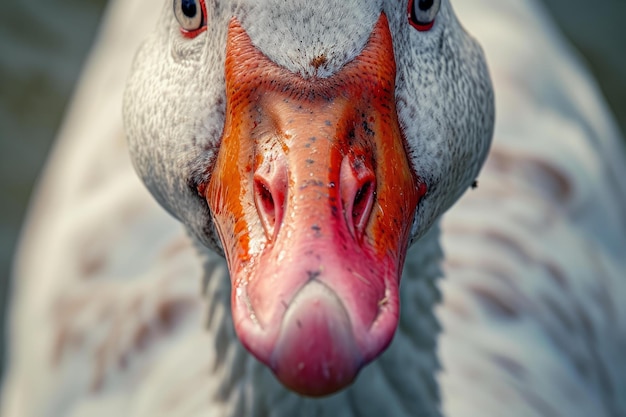 Goose Feisty Angry em close-up Gerar IA