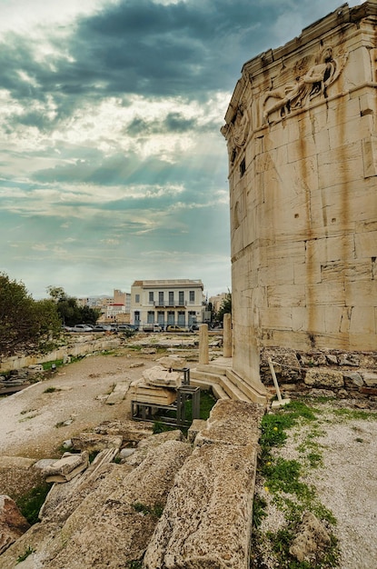 Ágora romana en Atenas de Grecia