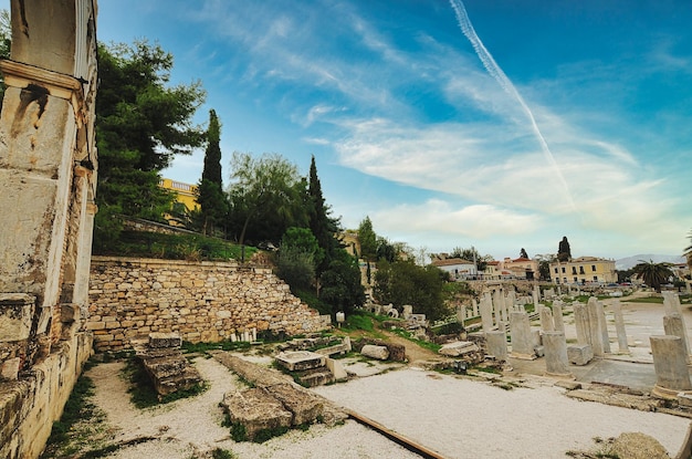 Ágora Romana em Atenas da Grécia