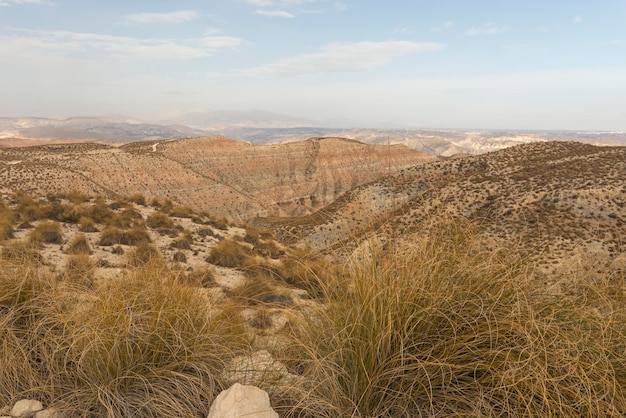 Foto gorafe-wüste und dolmen granada spanien