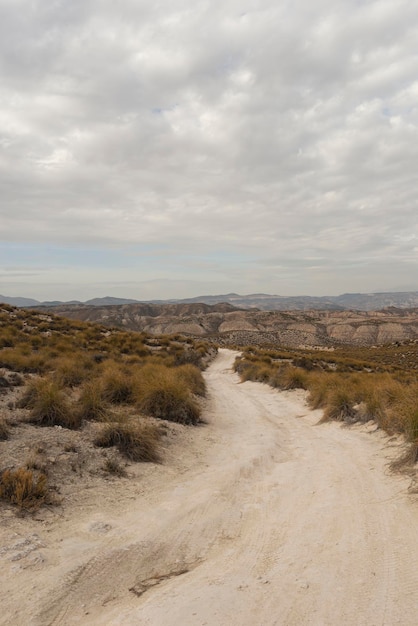 Foto gorafe-wüste und dolmen granada spanien