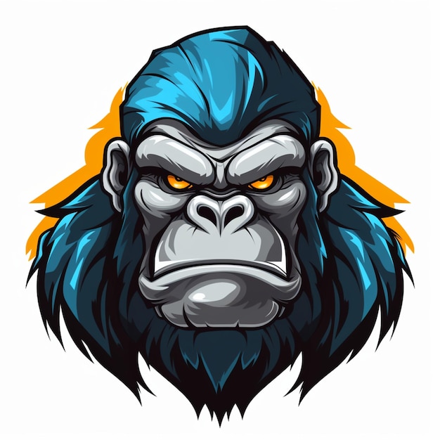 Gorilla-Logo-Cartoon