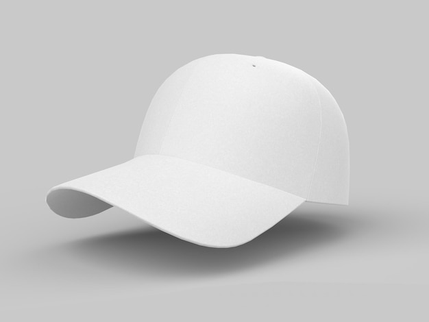 Foto gorra de béisbol maqueta 3d render