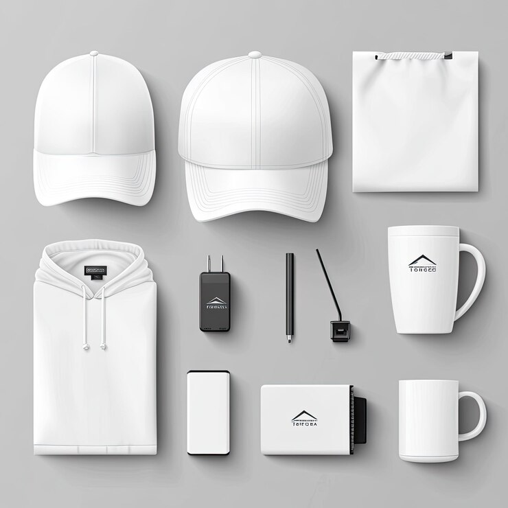 una gorra blanca con una camisa blanca y una gorra branca