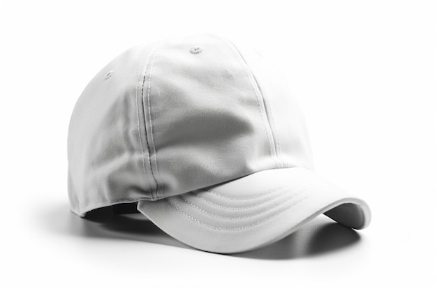 Una gorra blanca con la palabra t