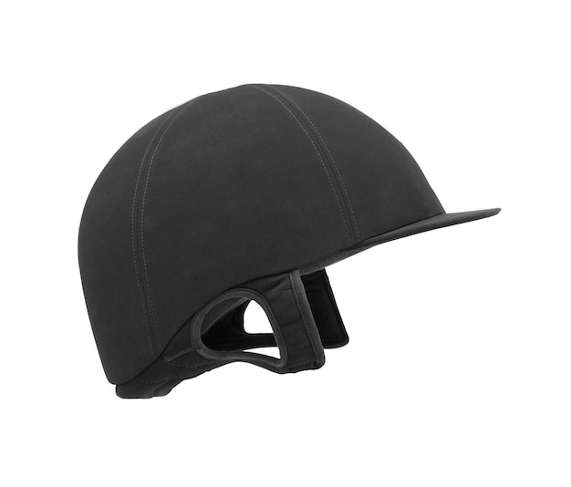 Gorra negra para jinetes