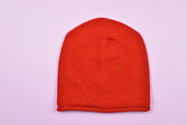 Gorro de inverno quente de malha