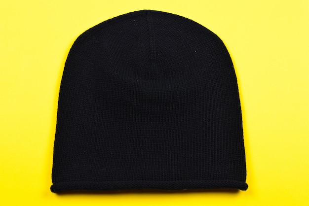 Gorro de inverno quente de malha