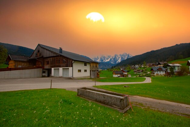 Gosau Salzkammergut Oberösterreich Österreich