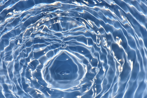 Foto una gota de agua con la palabra agua