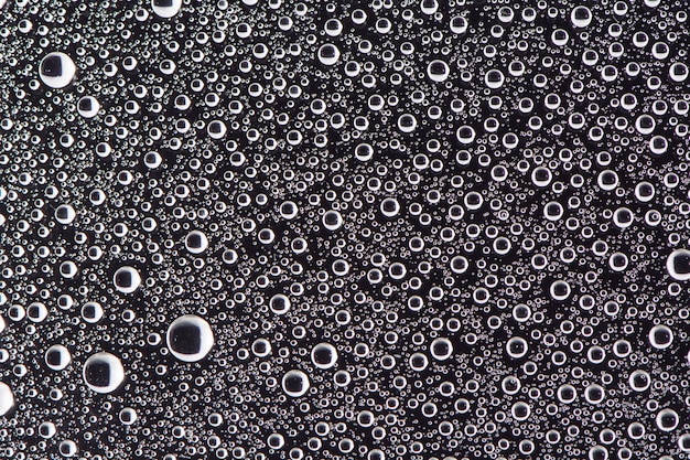 Gota de agua sobre fondo negro, gota de agua fondo de pantalla