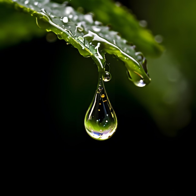 una gota de agua