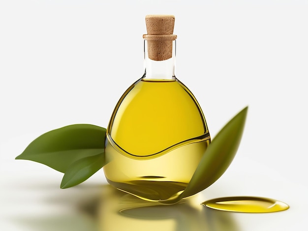 Foto gotas de aceite de oliva