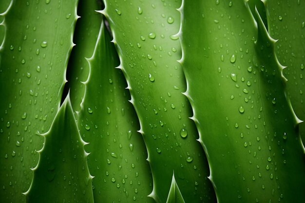 gotas de agua en una hoja verde