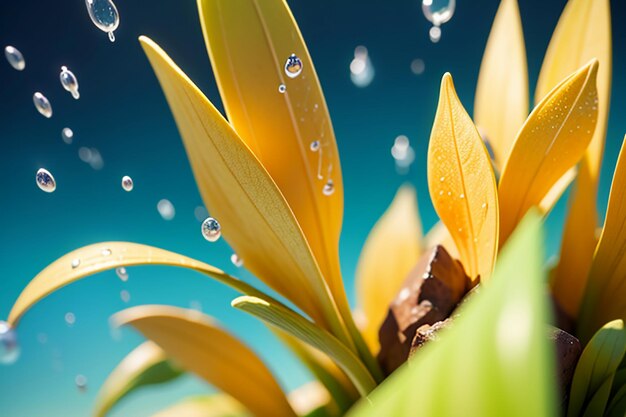 gotas de agua salpicaduras efectos especiales elementos de diseño creativo fondo de papel tapiz