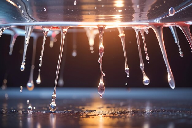 gotas de agua salpicaduras efectos especiales elementos de diseño creativo fondo de papel tapiz