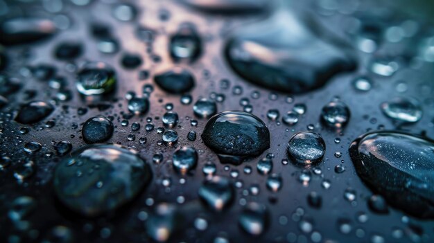 Foto gotas de água chuva salpicada natureza gotas de chuva fundo de papel de parede