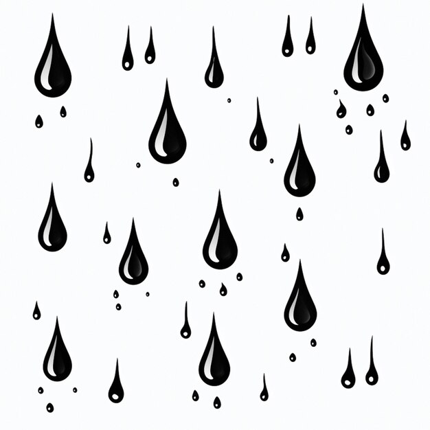 gotas de água da chuva