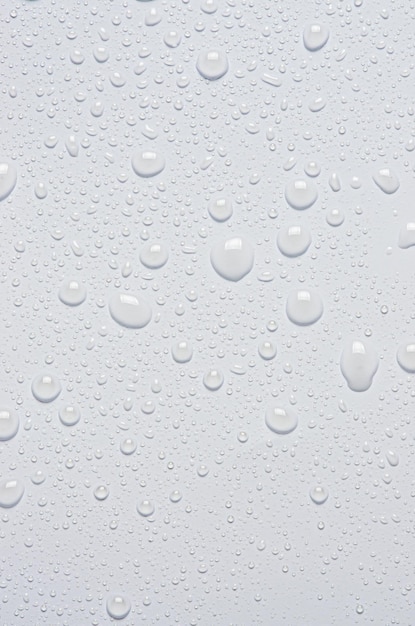 Gotas de água micelar cosmética ou tônica Fotografia macro de closeup