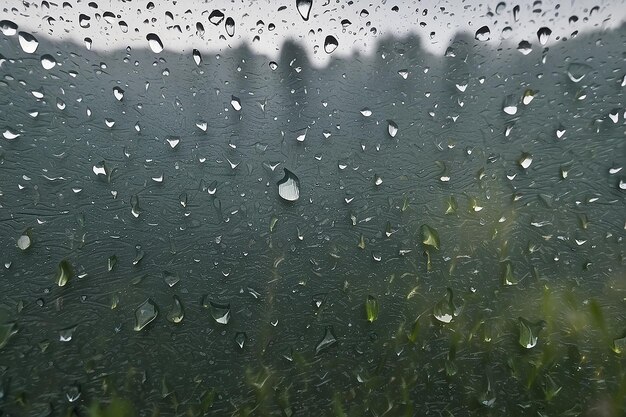 Foto gotas de chuva na janela